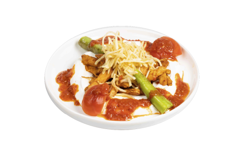 Tavuklu Çökertme Kebabı